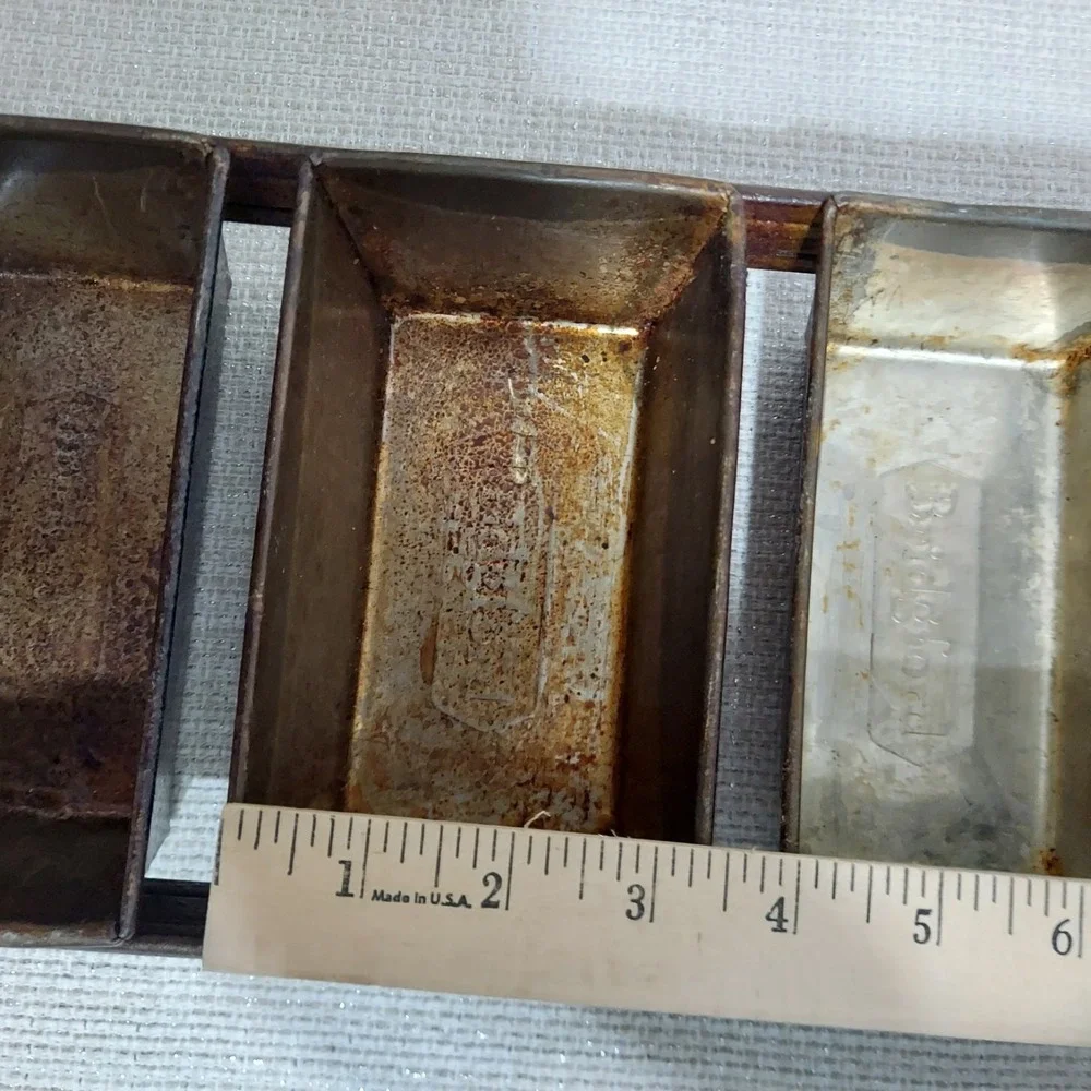 Bridgford 6-Loaf Bread Pan‎ Welded Metal Strap 23.5